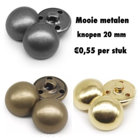 Goud. 20 mm