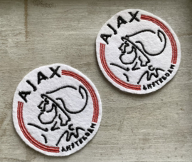Ajax embleem strijkpatroon