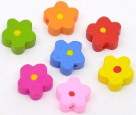 Bloemen 15 mm 5 voor € 0,45