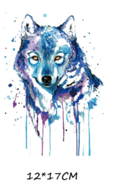 Wolf blauw tinten