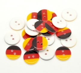 Duitse driekleur 17 cm