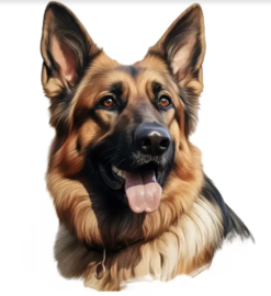 Strijkpatroon Herder