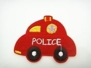 Politie auto 6 x 8 cm per stuk € 0,85