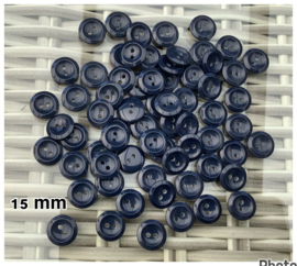 Blauw 15 mm 10 voor €1,00