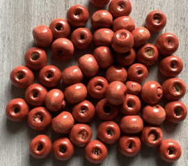 35.  Terracotta rood. 50 voor