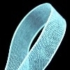 Organza lint Azuurblauw 12 mm