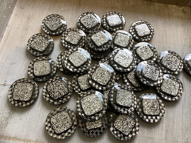 25 mm Zwart / Zilver