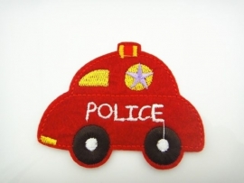 Politieauto  6 x 8 cm per stuk € 1,00