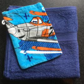 Handdoek met Disney vliegtuig