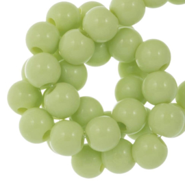 1.  Pastel Green  4 mm 100 voor