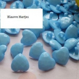 Blauwe hartjes