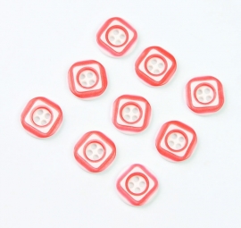 Roze Rood  12 mm