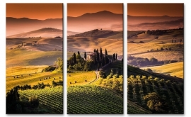 Toscane foto schilderij