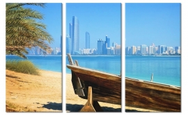 Schilderij Dubai Skyline