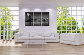 Manhattan New York canvas