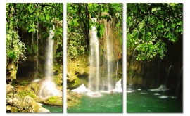 geheimen Wasserfall