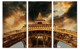 Zonsondergang Eiffel Toren