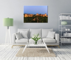 Canvas Schilderij Alhambra