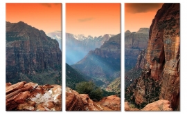 Schilderij Zion National Park Amerika