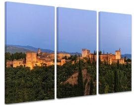 Canvas Schilderij Alhambra