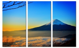 Canvas Schilderij Mount Fuji