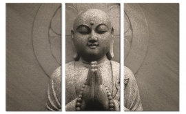 Schilderij Buddha Prayer