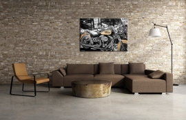 Schilderij Harley Davidson Motor