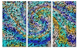 Canvas doek Mozaik Swirl