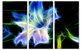 Wanddecoratie Neon Bloem