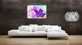 Schilderij Lentebloemen