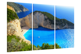 Zakynthos: foto schilderij op canvas