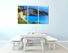 Zakynthos: foto schilderij op canvas