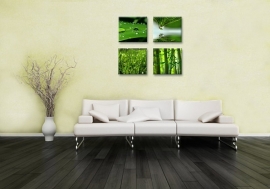 Gras canvas art print