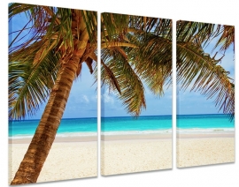Canvas Tropisch Strand