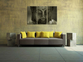 Zen buddha : foto schilderij