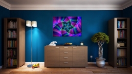 Modern canvas schilderij Spiraal