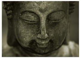 Zen buddha : foto schilderij