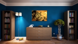 Wanddecoratie Oude Boom