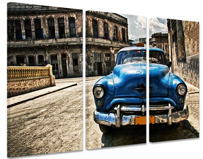 schilderij Cuba Auto | Canvas