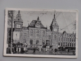 Amsterdam,  Centraal Station 1951