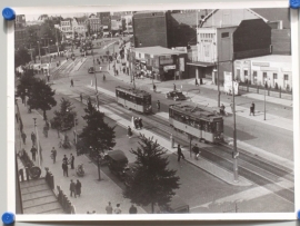 Rotterdam, Coolsingel met Doelen (Jan Retel) 17,5x24,5 cm