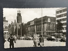 Rotterdam, Coolsingel met stadhuis en postkantoor (1958)