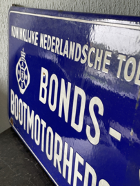 Emaille bord, Bonds-Bootmotorhersteller, ANWB