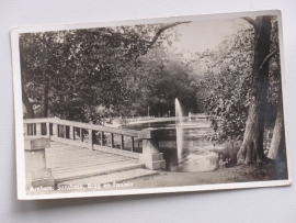 Arnhem, Sonsbeek, brug en fontein 1938