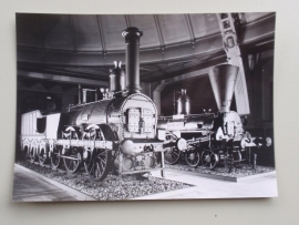 Lokomotive "Ajax" der KFNB (foto) 17,5x12,5 cm