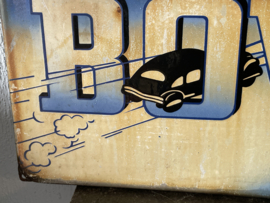 Bovag, Langcat Bussem, Emaille bord