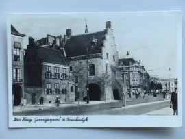 Den Haag, Gevangenpoort met Kneuterdijk, 1947