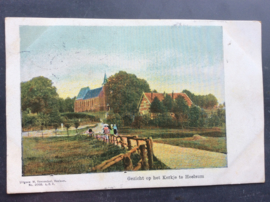 Heelsum, Gezicht op het Kerkje, 1908