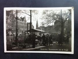 Amsterdam, Bloemenmarkt aan de singel