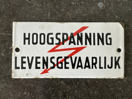 Hoogspanning Levensgevaarlijk Nr 1